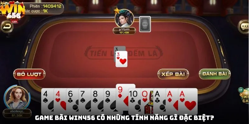 Game Bài Win456 - Nơi Thỏa Mãn Đam Mê Và Kiếm Tiền 1 Game bài Win456 có những tính năng gì đặc biệt?